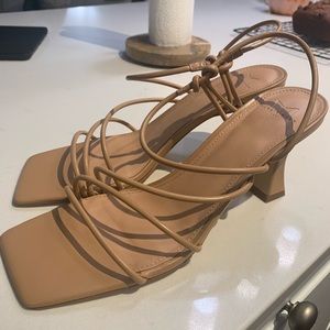 Beige Dami Heels by Marc Fisher